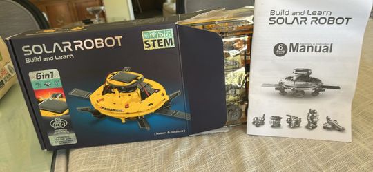 Solar Robot 6-in-1 STEM Building Kit