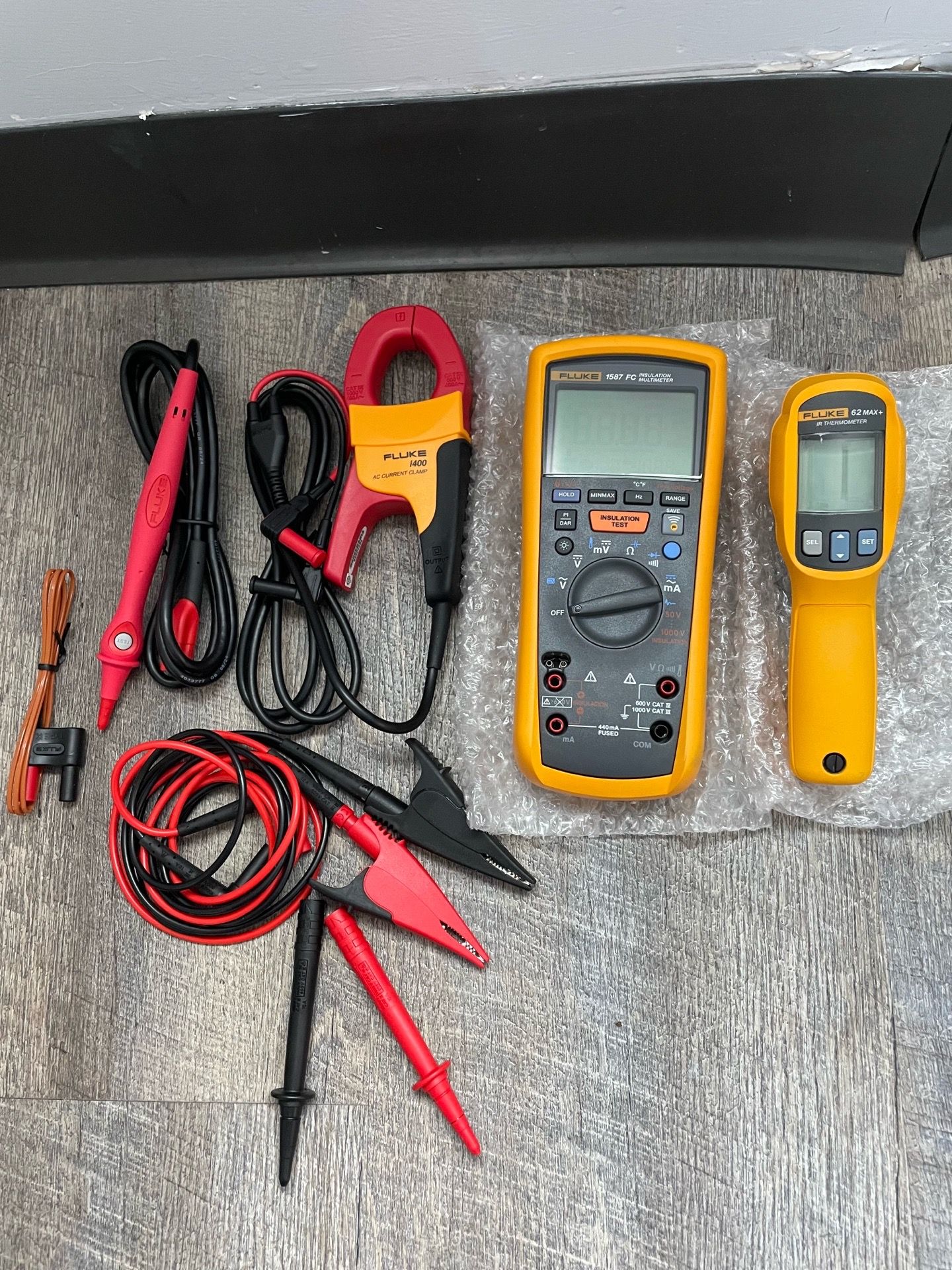 Fluke 1587KIT/62MAX+ FC - Advanced Electrical Troubleshooting Kit with 1587 FC, i400 and 62MAX+