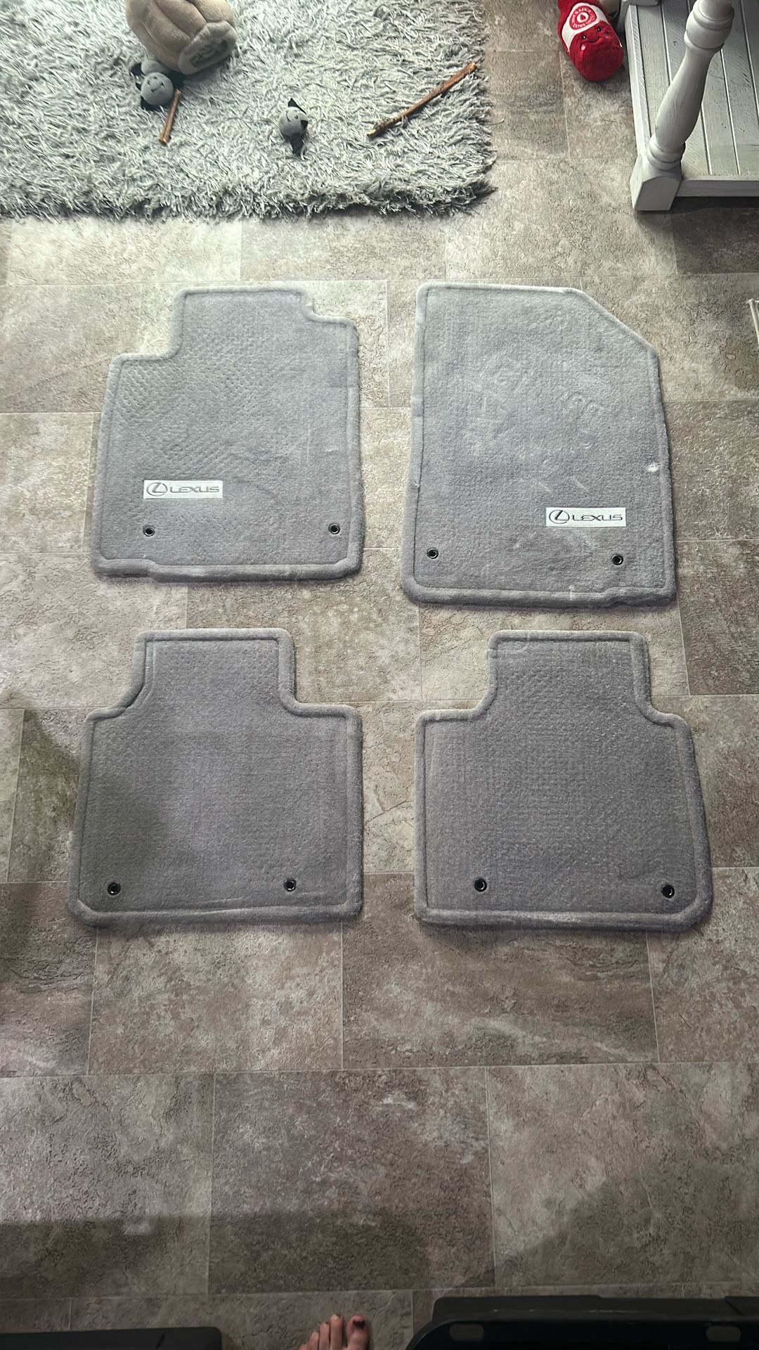 OEM Lexus ES350 Floor Mat Car Set For 5th Gen Models 2007-2012 - 4 Pieces