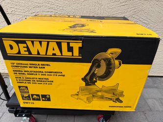 DeWalt 12” Compound Miter Saw