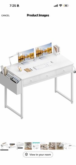 White Desk