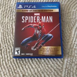 Spiderman Game PS4