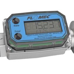NEW GPI FLOWMEC G2S07TQ9GMA 1" Tri-Clamp 316SS Industrial Grade Electronic Meter
