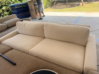 Restoration Hardware (RH) Restoration Hardware CLOUD TRACK ARM 2-CUSHION SOFA 6ft