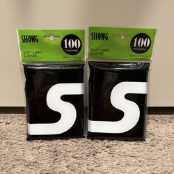 Clear Card Sleeves - $5