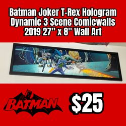 Batman and Joker Wall Art