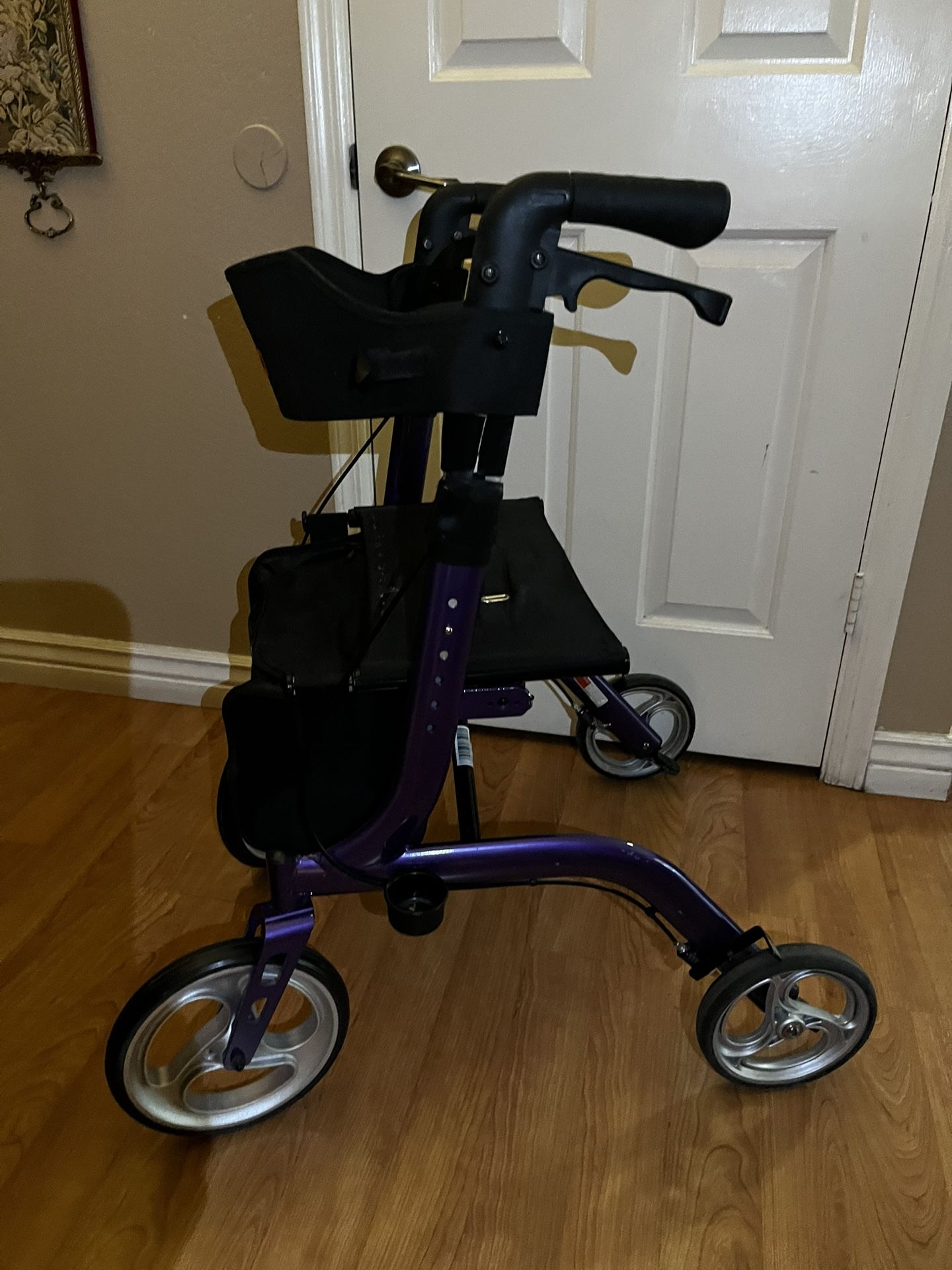 Nova Express Rollator walker in purple.