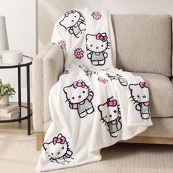 Hello Kitty Silk Touch Throw Blanket 60" x 70"
Brand New Factory Sealed Packaging 