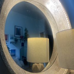 Hand Made Wooden Mirror From world Market 