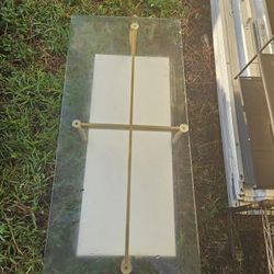 Glass Top Coffee Table 