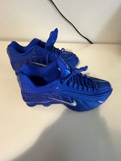 Nike Shox R4 Low Top Lace Up Blue Sneakers HJ7(contact info removed) Nike Shox size US 7