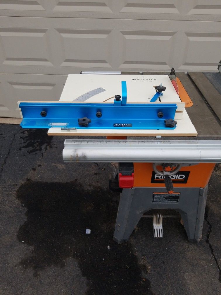 Used Ridgid R4512 10" Table Saw With Router Table for Sale in Phoenix, AZ OfferUp