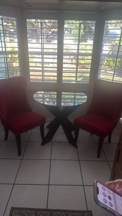 Table and  chairs