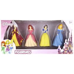 Disney Princess Toy Figures 4-pack Snow White Belle Sleeping Beauty Ariel Beverly Hills Teddy Bear