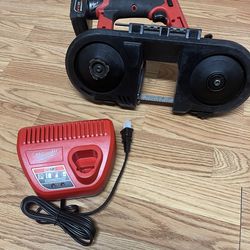 Milwaukee M12 FUEL™ Compact Band Saw (2529-20): Features a POWERSTATE™ Brushless Motor for the fastest cutting speed in its class. It has a large 2-1/