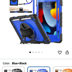 Seymac stock  i pad for 9-8-7 -10.2”generation -black -blue