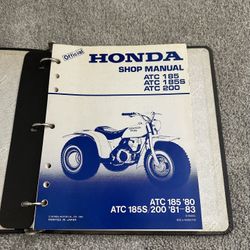 Vintage Honda 3 Wheeler Manual
