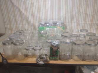 $100 MASON JAR BUNDLE 50+ JARS
