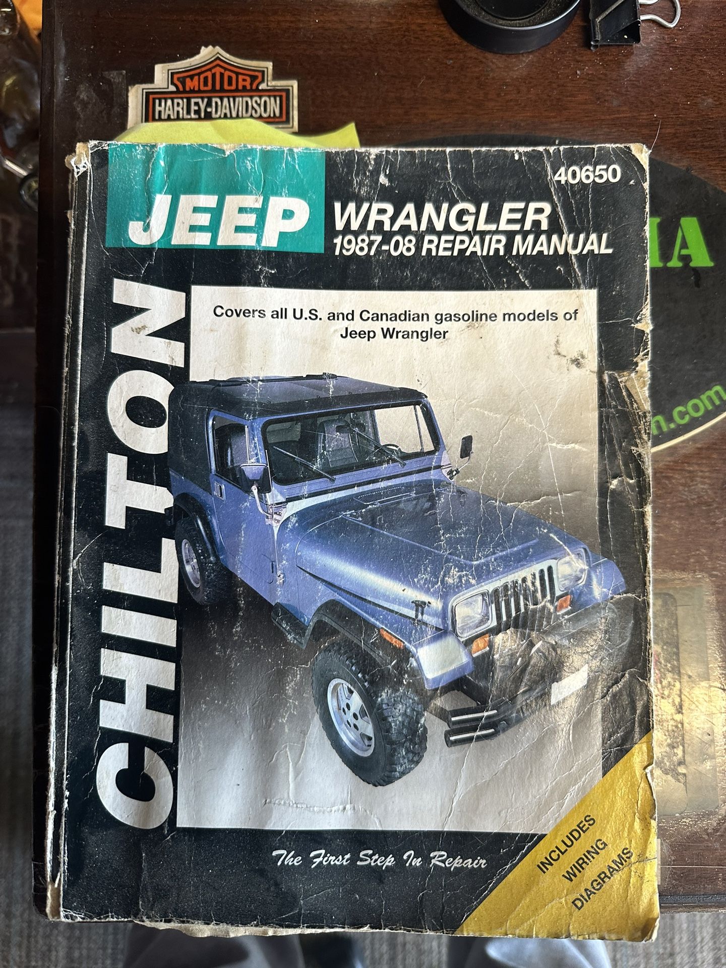 Jeep Wrangler 87-08 Repair Manual