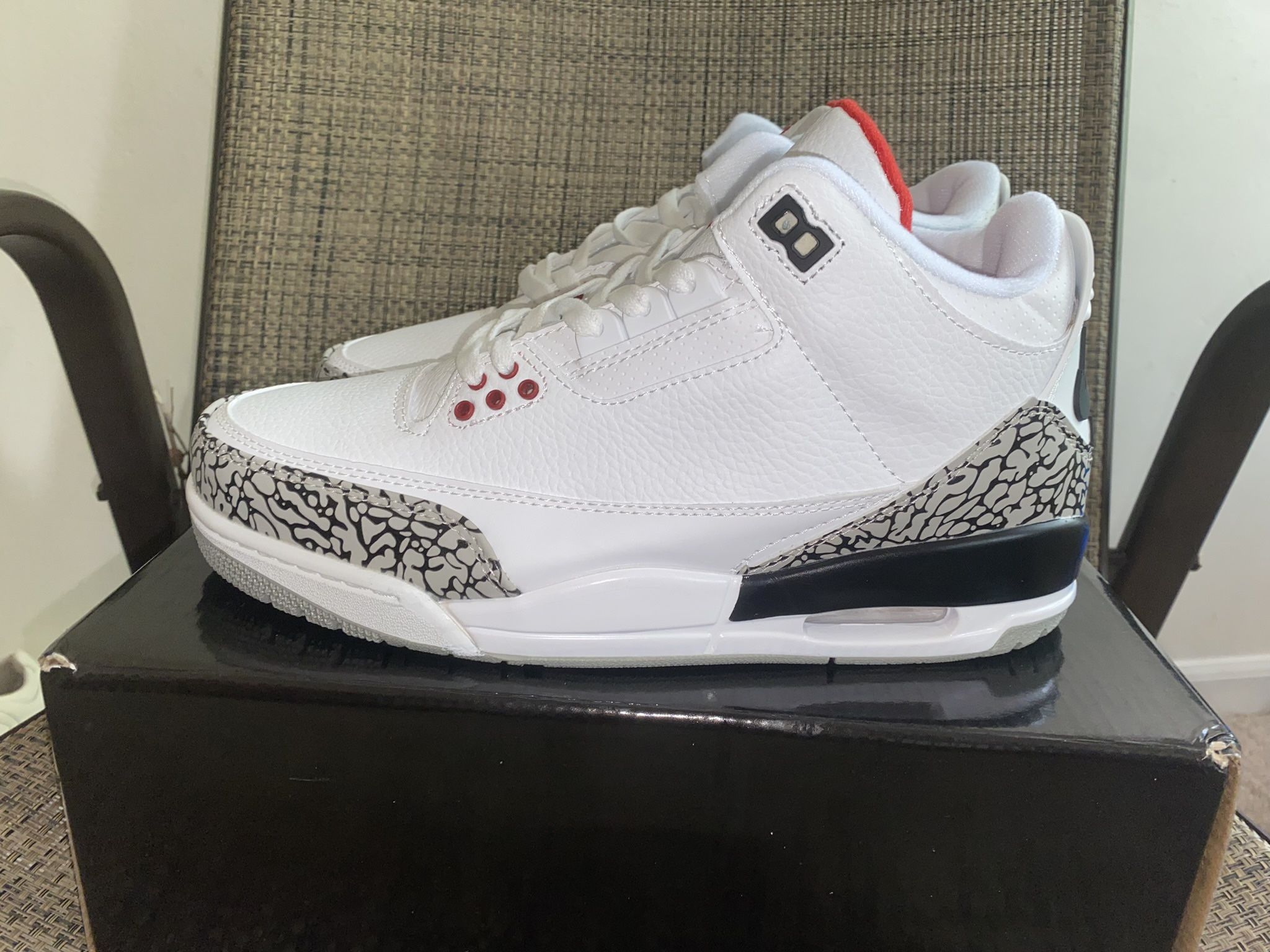 Air Jordan 3 White Cement