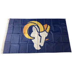 Los Angeles Rams Logo 3×5 FT Flag 