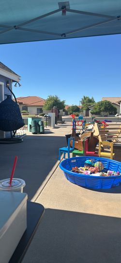Yard sale! Saturday only!