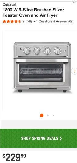 Cuisinart TOA-60 Toast Oven Air Fryer - Works Great