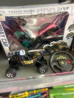 New in box! Spray Car with remote control/two colors available/move forward or back ONLY