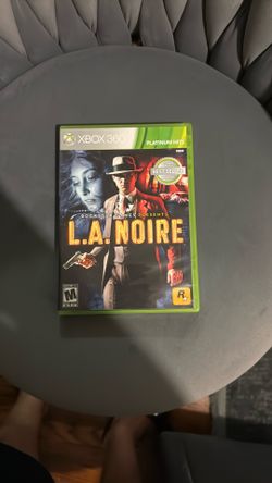 LA Noire Xbox 360