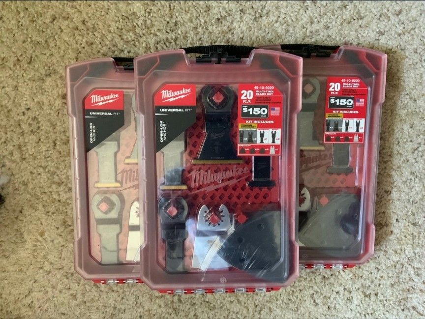Milwaukee Oscillating Multi-Tool Blade Kit (20-Piece)