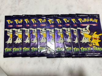 Pokémon Trick or Trade Booster Packs x10