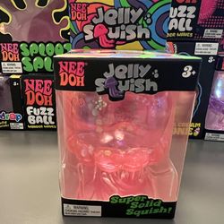 NeeDoh Jelly Squish Pink