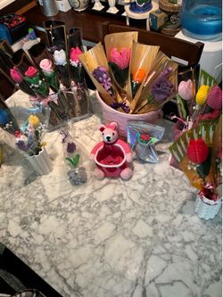 Crochet tulip flowers (MothersDay) $10