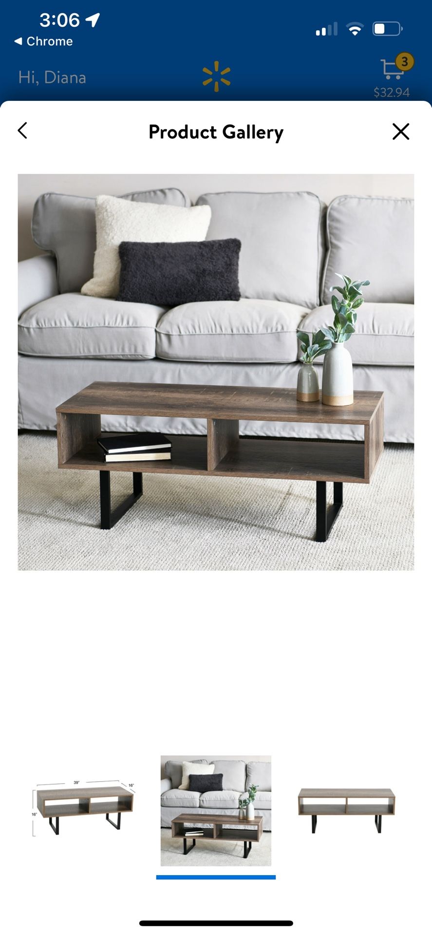 New Coffee Table