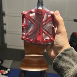 Red Bike Pedals 