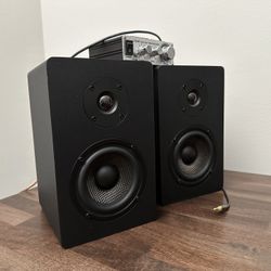 Micca MB42X Speakers with Lepai LP-2020A+ Amp - High-Quality Audio Combo!