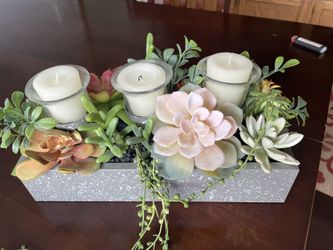 Succulent Candle Box