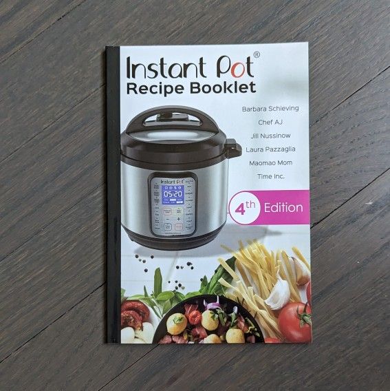 Instant Pot Recipe Booklet: 4th Edition