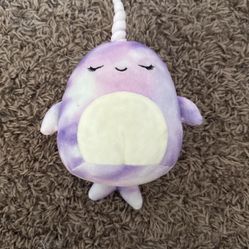 Narwhale stuffed animal
