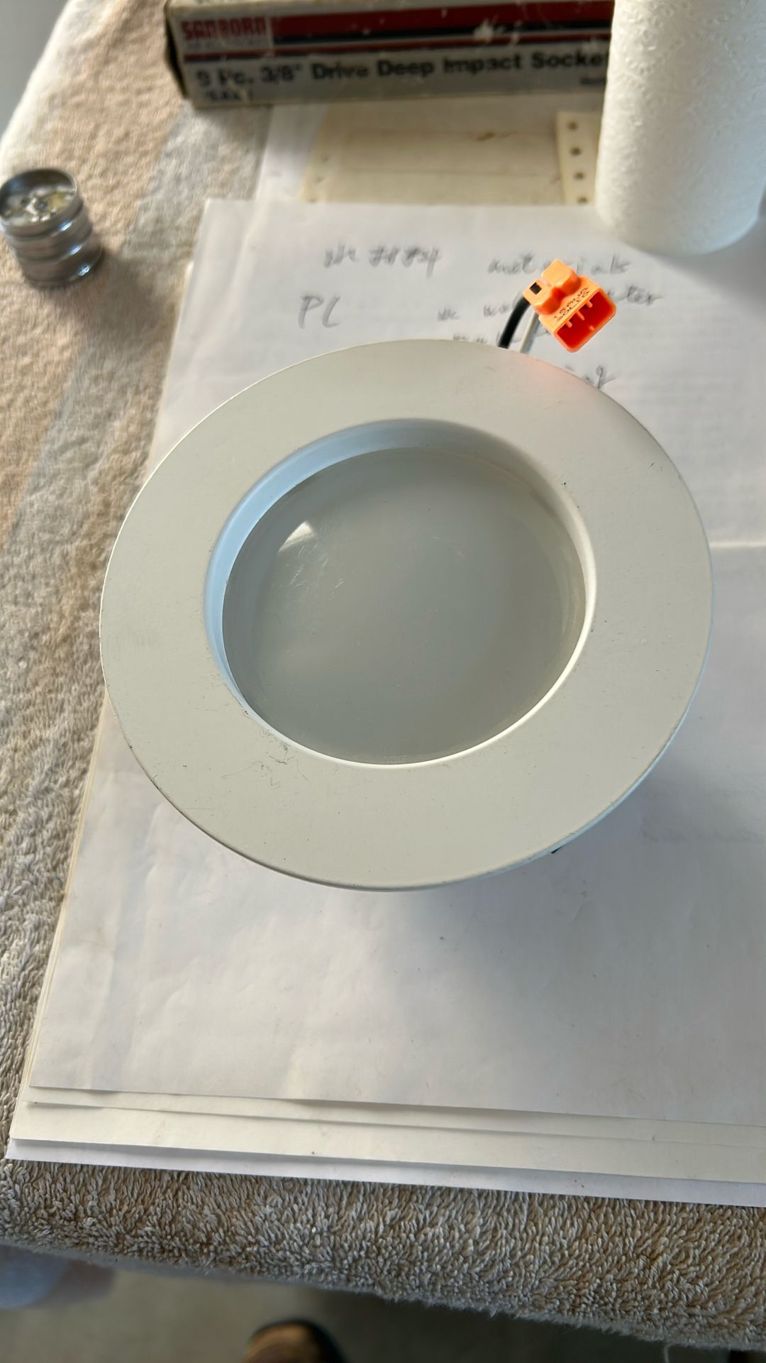 4” Recessed Led Retrofit Trim Brand New