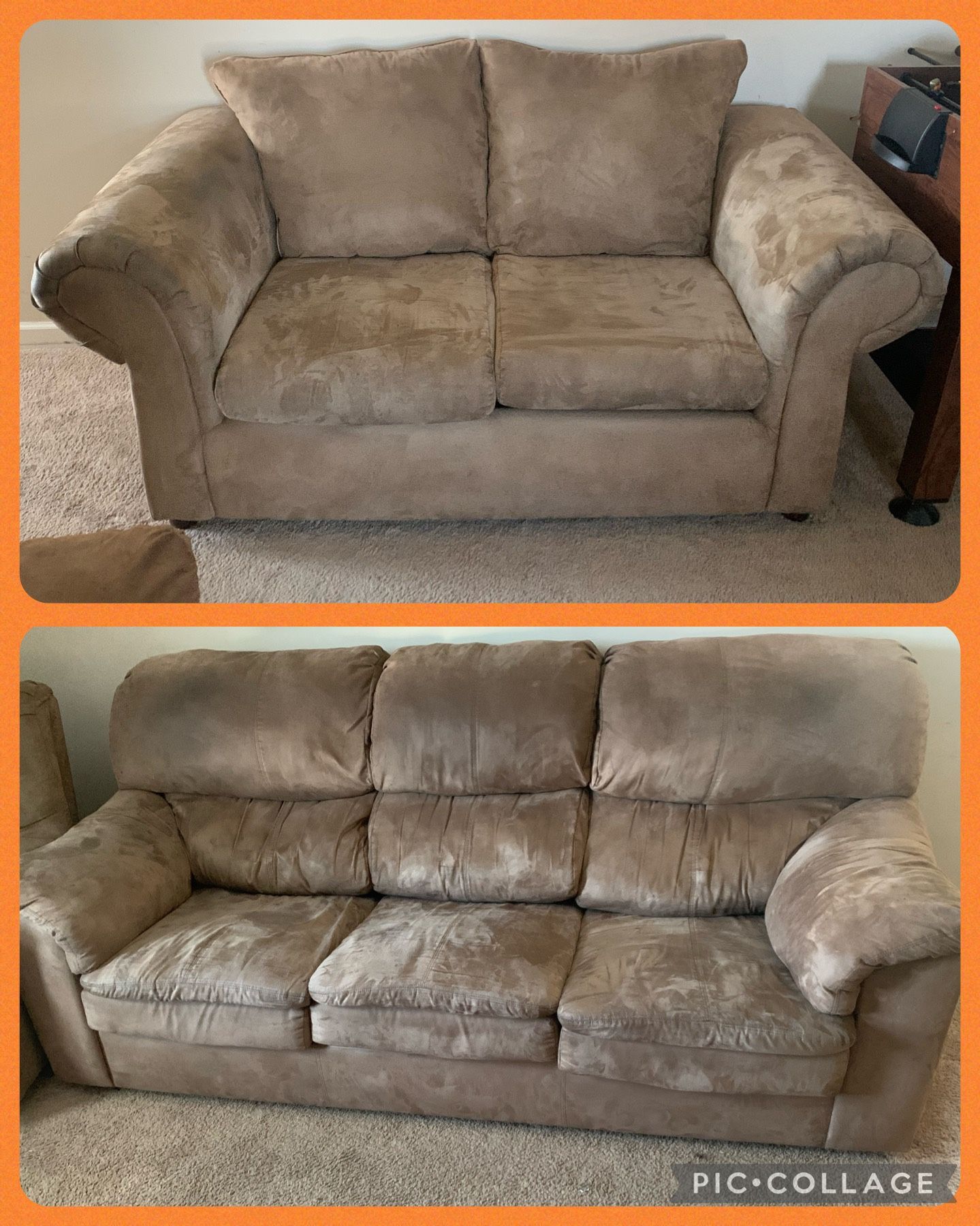 Couch, Loveseat And Recliner 