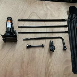 Chevy GMC 2(contact info removed) Spare Tire Bottle Jack & Kit Set Tools OEM