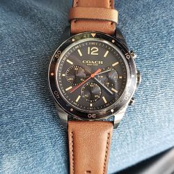 Brand new Coach men watch