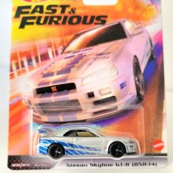 Hot Wheels Nissan Skyline R34 GTR Fast and Furious 