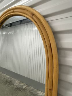 Beautiful Bamboo Full Length Mirror Boho