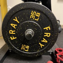 35 lb barbell plates