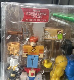 Roblox Action Collection - Meme Pack Playset Includes Exclusive Virtual  Item for 6 years and up includes figures and accessories