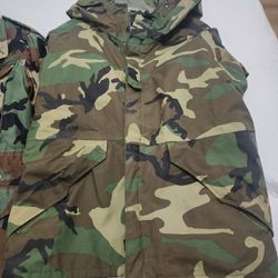 Army Gortex and Field Jacket 