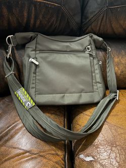 Travelon Anti-Theft Classic Messenger Bag One Size, Green