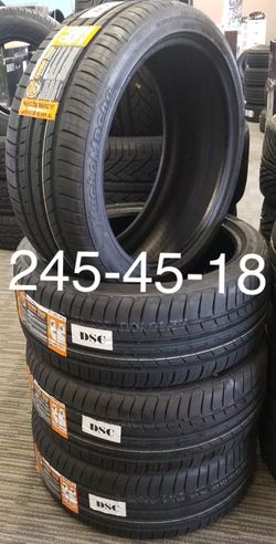 4 new 245-45-18